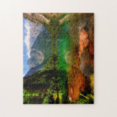 Jisaw Denali国立公園アラスカ。 ジグソーパズル (縦)