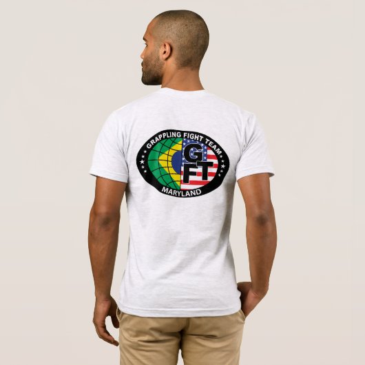 Jitseasy - GFTのTシャツ Tシャツ (裏面フル)