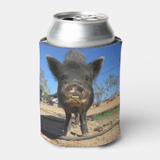 Jitterbugとホワイト氏Can COOZIE! 缶クーラー (缶正面)