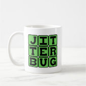 Jitterbugダンスの種類 コーヒーマグカップ (左)