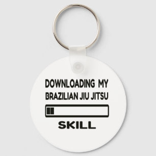 Jiu私のブラジルのJitsuの技術のダウンロード キーホルダー