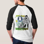 jiu-jitsuのくもの監視 tシャツ (裏面)