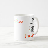 Jiu Jitsuのコーヒー・マグ コーヒーマグカップ (正面右)