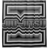 Jiu-Jitsu シャワーカーテン (正面)