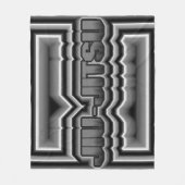 Jiu-Jitsu フリースブランケット (正面)