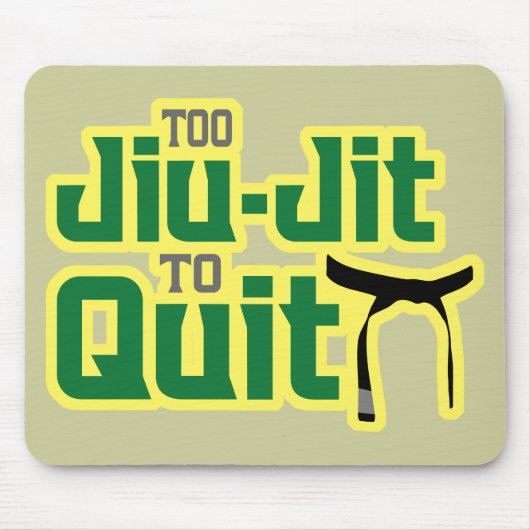 Jiu-Jitsu マウスパッド (正面)