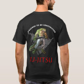 JIU-JITSU -大蛇/黒 Tシャツ (裏面)