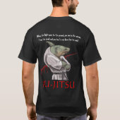JIU-JITSU -鮫/黒 Tシャツ (裏面)