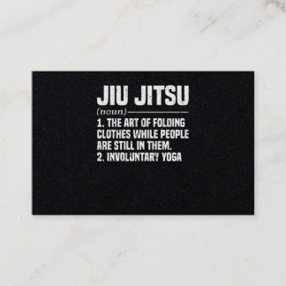 Jiu Jitsu Brazilian Martial Arts Training 名刺