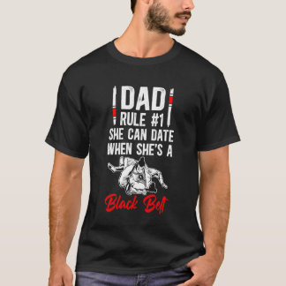 Jiu-Jitsu Dad Funny BJJ Father Jiu-Jitsu Fighter D Tシャツ