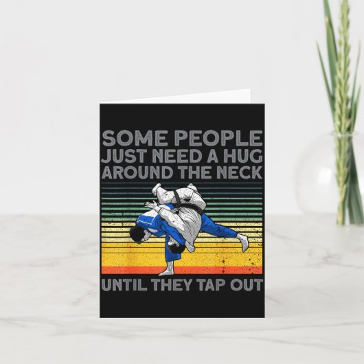 Jiu Jitsu Design For Men Women Kids Bjj Brazilian  カード (正面)