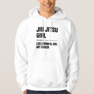 Jiu Jitsu Girl Brazilian Martial Arts Training パーカ