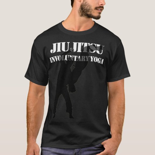 Jiu Jitsu Involuntary Yoga Tシャツ (正面)