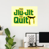 Jiu Jitsu Poster ポスター (ホームオフィス)