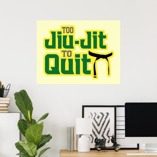 Jiu Jitsu Poster ポスター (ホームオフィス)