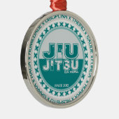 Jiu Jitsu - Respeito - Treino e Disciplina by BJJH メタルオーナメント (右)