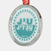 Jiu Jitsu - Respeito - Treino e Disciplina by BJJH メタルオーナメント (左)