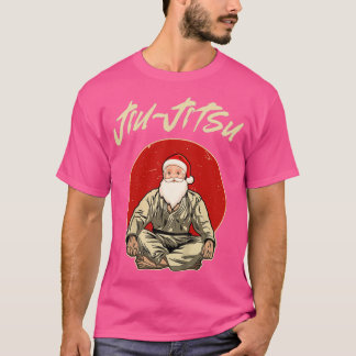 Jiu Jitsu Santa Brazilian MMA BJJ Pajamas Christma Tシャツ