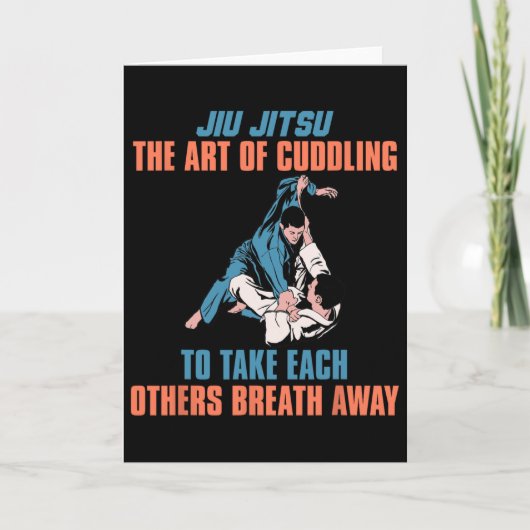 Jiu Jitsu The Art Of Cuddling To Take Each Others カード (正面)