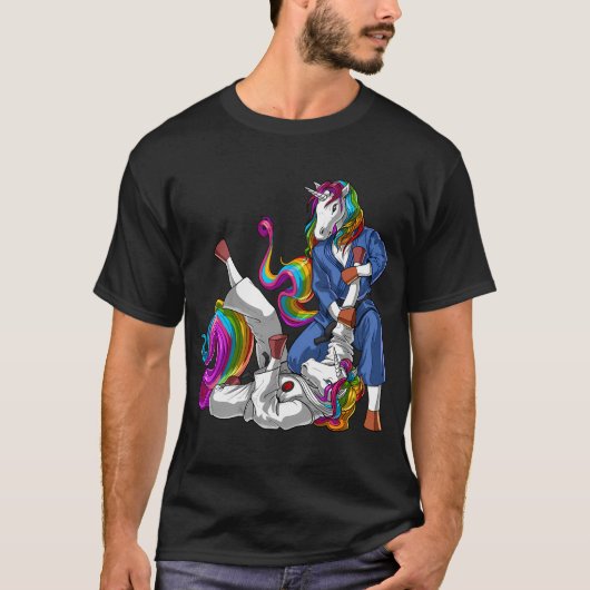 Jiu-Jitsu Unicorns Tシャツ (正面)