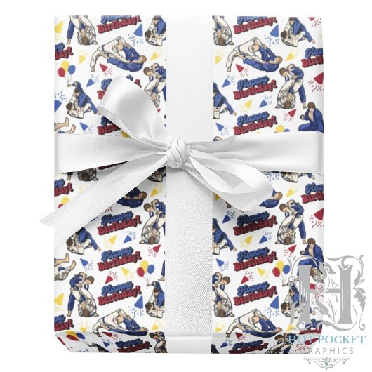Jiu Jitsu Wrapping Paper ラッピングペーパー