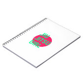 Jiu Jitu Girlブラジル·トレーニングBJJ提出 ノートブック (左側)