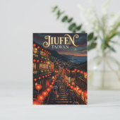 Jiufen Old Street Taiwan ポストカード (スタンド正面)