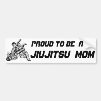 jiujitsuのお母さんがあること誇りを持ったのバンパーステッカー バンパーステッカー
