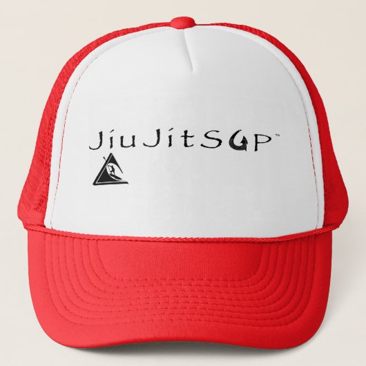 JiuJitsup™著トラック運転手の帽子 キャップ (正面)