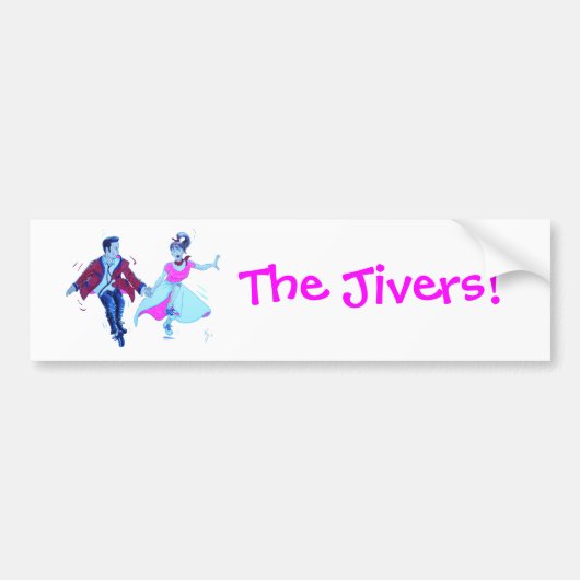 Jivers! バンパーステッカー (正面)