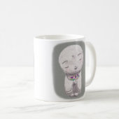 Jizoのマグの日本ので小さい仏のスピリチュアルのマグ コーヒーマグカップ (正面右)