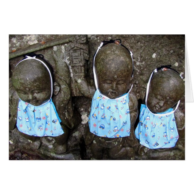 Jizōの彫像 (正面横)