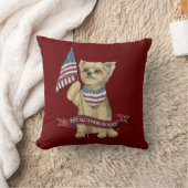 JJザオールアメリカンヨークシャーテリア装飾用クッション クッション (ブランケット)