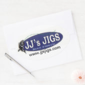 JJジグ4パック 楕円形シール (封筒)