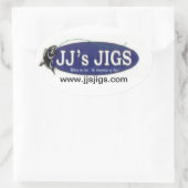JJジグ4パック 楕円形シール (バッグ)