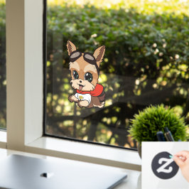 JJ飛んでいるウィンドウステッカー ウィンドウサイン