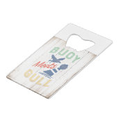 JJ72ブイはGull.tifに会います クレジットカード栓抜き (正面アングル)