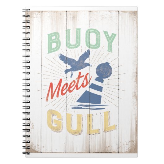 JJ72ブイはGull.tifに会います ノートブック (正面)