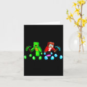 Jj And Mikey Happy Birthday  カード (黄色い花)