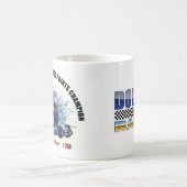 JJ Greytak -マグを競争させる二重J コーヒーマグカップ (中央)