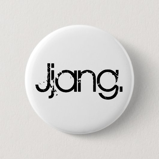 Jjang. 缶バッジ (正面)