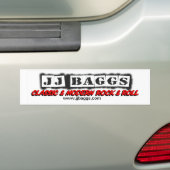 jjbaggs1 バンパーステッカー (車上)