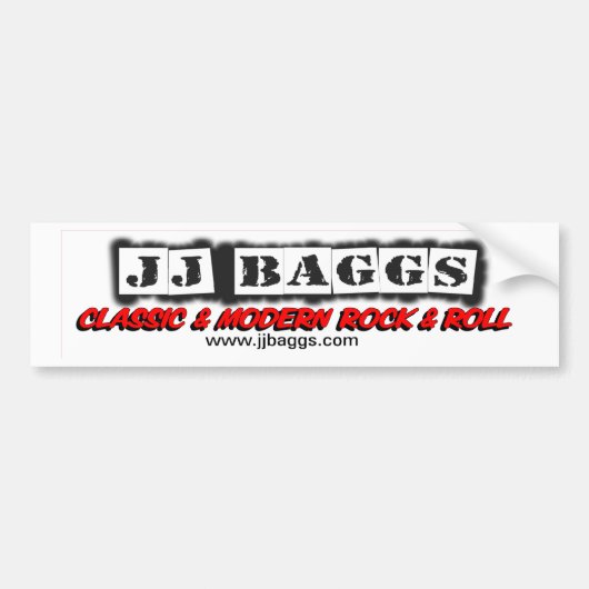 jjbaggs1 バンパーステッカー (正面)