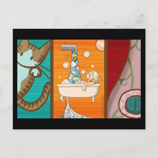 JJChopperのクリーン ポストカード (正面)