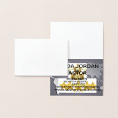 JJGPCWC神星クリスチャン教会バッジ消しゴム 箔カード (ディスプレー)