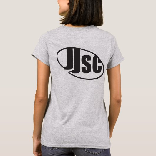 JJSC女子コンペティションTシャツ Tシャツ (裏面)