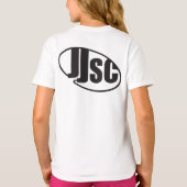 JJSC女子コンペティションTシャツ Tシャツ (裏面)