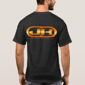 JKのロゴの黒 Tシャツ (裏面)