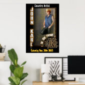 jkパフォーマンスのポスター ポスター (ホームオフィス)