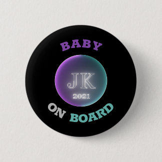 JK 2021バッジベビーボード上の大きな文字 缶バッジ